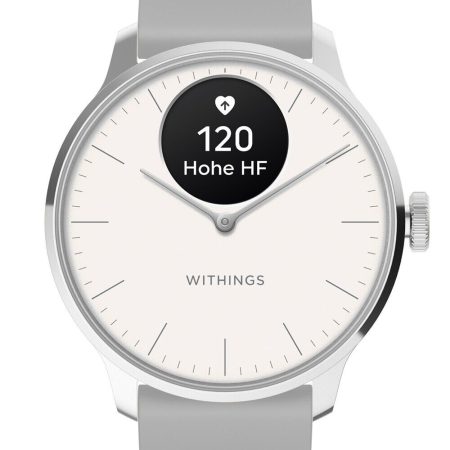 Withings ScanWatch Light - 37 mm Blanco Perla